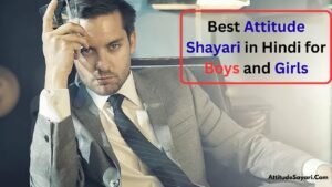 Attitude Shayari for Boys and Girls